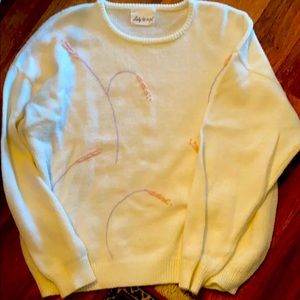 FREE shipping 🌸vintage floral sweater!